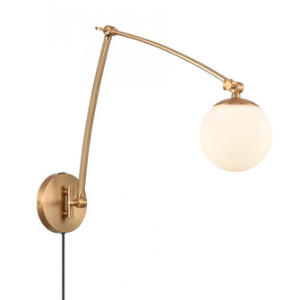 Caroline 19'' High 1-Light Swingarm Sconce - Brushed Gold (91|89675/1)