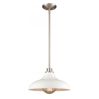 Grenville 13'' Wide 1-Light Pendant - Brushed Nickel (91|89424/1)