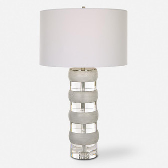 Uttermost Band Together Crystal & Wood Table Lamp (85|30192)