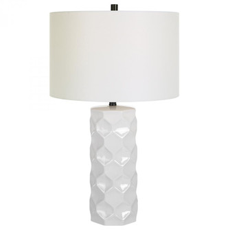 Uttermost Honeycomb White Table Lamp (85|30181-1)