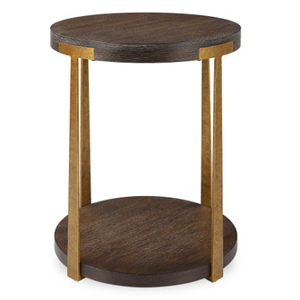 Uttermost Palisade Round Wood Side Table (85|25554)