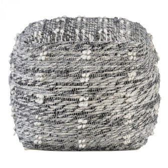 Uttermost Narol Gray Pouf (85|23974)