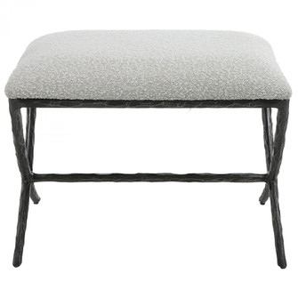 Uttermost Brisby Gray Fabric Small Bench (85|23750)