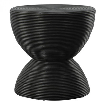 Uttermost Bongo Black Rattan Side Table (85|22899)