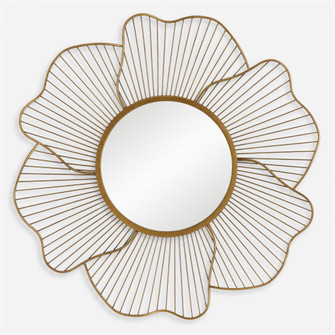 Uttermost Blossom Gold Floral Mirror (85|09912)
