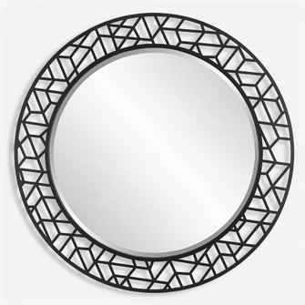 Uttermost Mosaic Metal Round Mirror (85|09907)