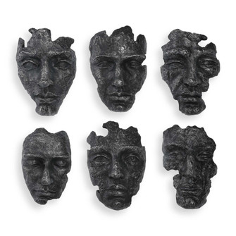 Uttermost Self-Portrait Metallic Wall Decor Set/6 (85|04350)
