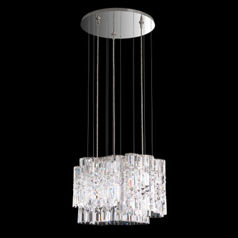 Selene 18in LED 3000K 120V Pendant in Stainless Steel with Clear Optic Crystal (168|SPU150N-SS1O)
