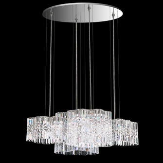 Selene 37in LED 3000K 120V Pendant in Stainless Steel with Clear Optic Crystal (168|SPU160N-SS1O)