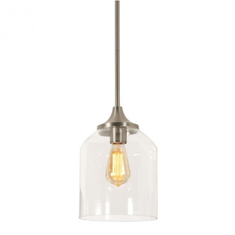 William 8'' Pendant Medium Base SN (1|WMMP08MBSN)