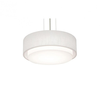 Sanibel 16'' LED Pendant - BK and LW (1|SAP1614LAJUDBK-LW)