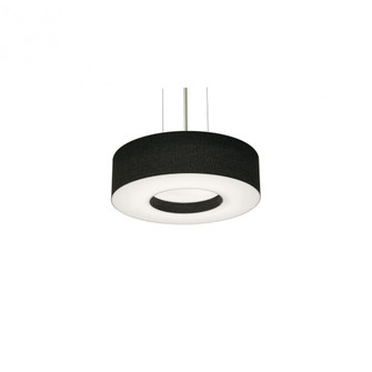 Montclair 12'' Med Base Pendant - SN w/ BK (1|MCP1214MBSN-BK)