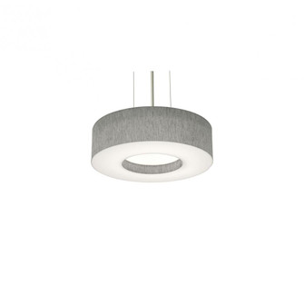 Montclair 12'' LED Pendant - 18W 120-277V,BK w/ GY (1|MCP1214LAJUDBK-GY)