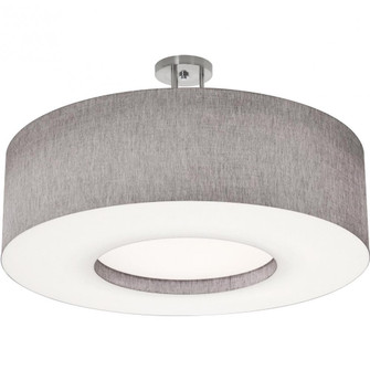 Montclair 30'' LED Ceiling,120-277V,5 CCT,SN w/ GY (1|MCF3044L5AJUD-GYSF)