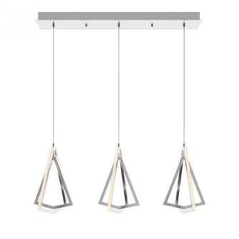 Gianna Linear Three Pendant 3000K 120V Satin Nicke (1|GNAP15L30D1SNLNR3)