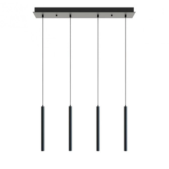 Eli Four Pendant 36W 120-277V BK (1|ELIP01L30UDBKLNR4)