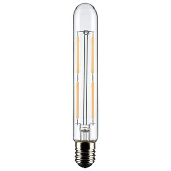 4 Watt T6.5 LED Filament; Clear; Intermediate Base; 3000K; 400 Lumens; 120 Volt (27|S21370)