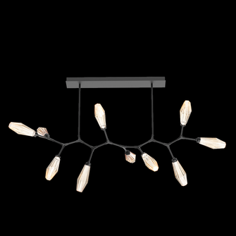 Aalto 10pc Branch-Matte Black-Optic Rib Blown Glass (1289|PLB0049-BC-MB-RA-001-L1)