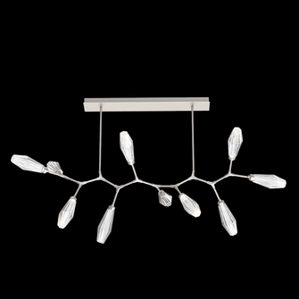 Aalto 10pc Branch-Beige Silver-Optic Rib Blown Glass (1289|PLB0049-BC-BS-RC-001-L3)