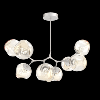 Luna 8pc Branch-Beige Silver-Zircon Inner (1289|PLB0086-BB-BS-ZA-001-L1)