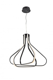 Dahlia 3 Light in Black Pendant (758|5105D26BK)