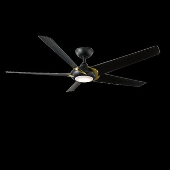 Lucid Downrod ceiling fan (7200|FR-W2304-62L35SBMB)