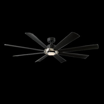 Aura Downrod ceiling fan (7200|FR-W2303-72L35BNMB)