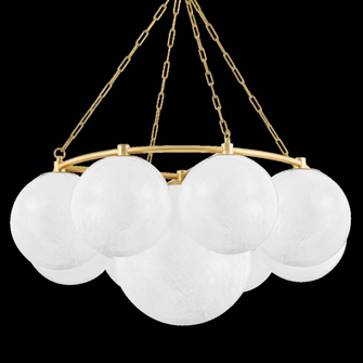 9 LIGHT CHANDELIER (57|5243-AGB)