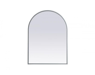 Metal Frame Arch Mirror 22x30 Inch in Silver (758|MR1A2230SIL)