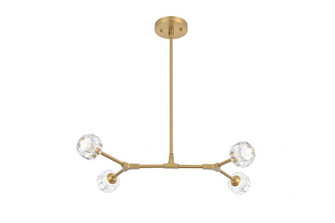 Zayne 4 Light Pendant in Gold (758|3508D30G)