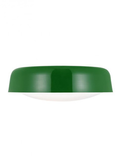 Draper Large Flush Mount (7725|KSF1102GRN)