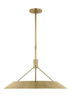 Sean Lavin Sospeso 1-light dimmable LED extra large pendant with natural brass finish (7355|SLPD26727NB)