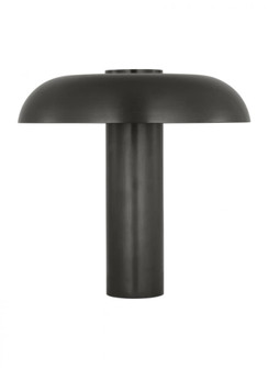 Sean Lavin Louver 1-light dimmable LED medium table lamp with dark bronze finish (7355|SLTB26627BZ)