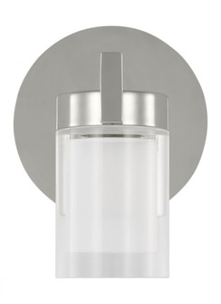Kelly Wearstler Esfera 1-light dimmable LED small sconce with polished nickel finish (7355|KWWS19927N)
