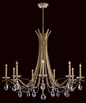 Vesca 9 Light 120V Chandelier in French Gold with Clear Radiance Crystal (168|VA8339N-26R)
