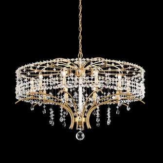 Bella Rose 10 Light 120V Chandelier in Ferro Black with Clear Radiance Crystal (168|TC1036N-59R)