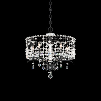 Bella Rose 5 Light 120V Chandelier in Ferro Black with Clear Radiance Crystal (168|TC1018N-59R)