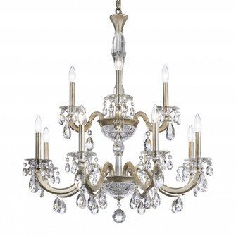 San Marco 12 Light 120V Chandelier in Antique Silver with Clear Radiance Crystal (168|S8612N-48R)