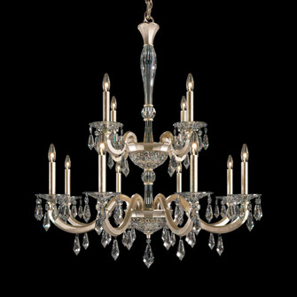 Napoli 12 Light 120V Chandelier in Heirloom Bronze with Clear Radiance Crystal (168|S7612N-76R)