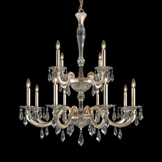 Napoli 12 Light 120V Chandelier in French Gold with Clear Radiance Crystal (168|S7612N-26R)