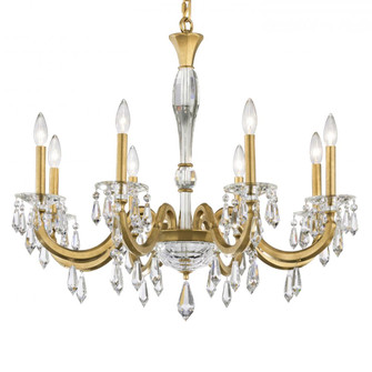 Napoli 8 Light 120V Chandelier in Black with Clear Radiance Crystal (168|S7608N-51R)