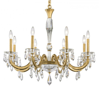 Napoli 8 Light 120V Chandelier in French Gold with Clear Radiance Crystal (168|S7608N-26R)