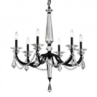 Verona 6 Light 120V Chandelier in Antique Silver with Clear Radiance Crystal (168|S6706N-48R)