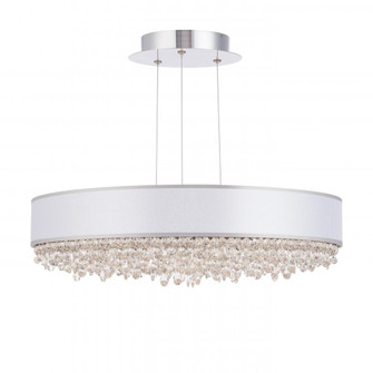 Eclyptix LED 24in 3000K/3500K/4000K 120V-277V Pendant in Polished Stainless Steel with Clear Radia (168|S6324-401RS1)