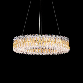 Sarella 12 Light 120V Pendant in Black with Clear Radiance Crystal (168|RS8343N-51R)