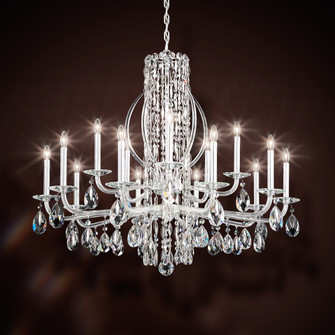 Siena 15 Light 120V Chandelier in White with Clear Radiance Crystal (168|RS8315N-06R)