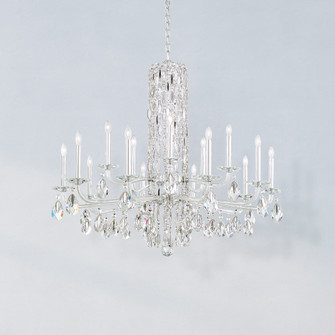 Siena 15 Light 120V Chandelier (No Spikes) in White with Clear Radiance Crystal (168|RS83151N-06R)