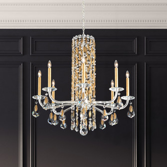 Siena 8 Light 120V Chandelier (No Spikes) in Black with Clear Radiance Crystal (168|RS83081N-51R)