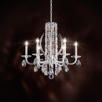 Siena 6 Light 120V Chandelier in Antique Silver with Clear Radiance Crystal (168|RS8306N-48R)