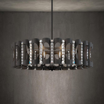Twilight 8 Light 120V Chandelier in White with Clear Heritage Handcut Crystal (168|MR1008N-WH1O)
